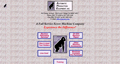 Desktop Screenshot of apeinc.com